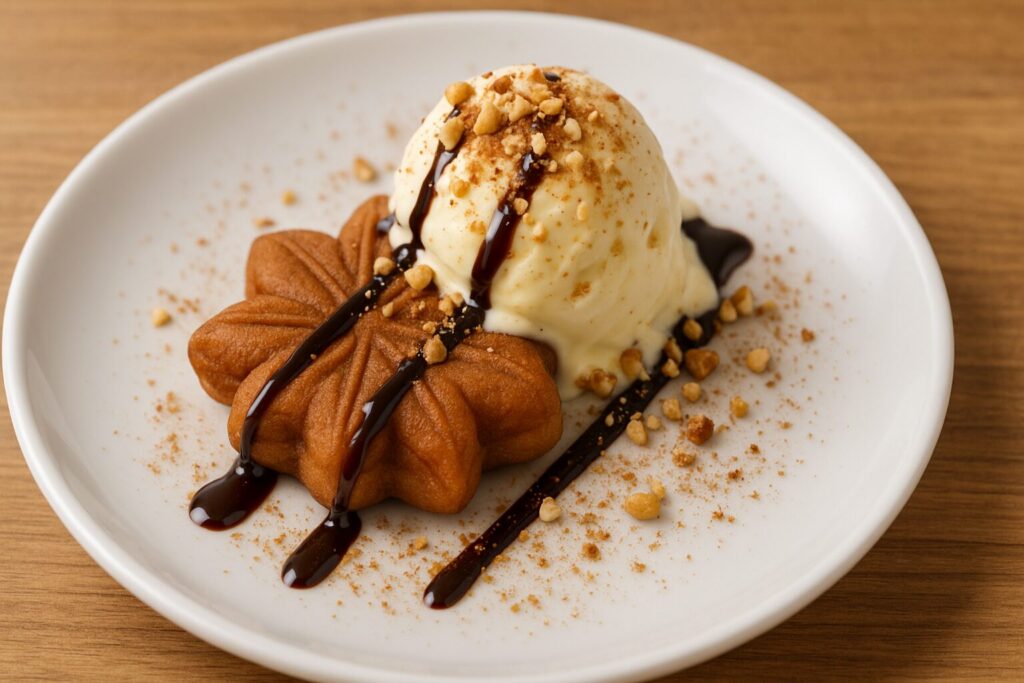 カフェ風もみじ饅頭